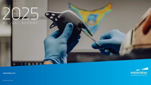 Thumbnail Materialise NV Annual Report 2025