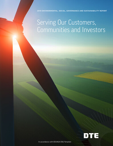 Thumbnail DTE Energy
 ESG Report 2019