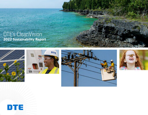 Thumbnail DTE Energy
 Sustainability Report 2022
