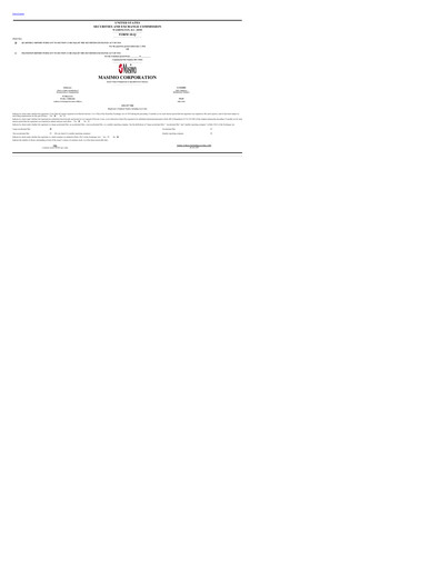 Thumbnail Masimo Quarterly Report 2016-q2