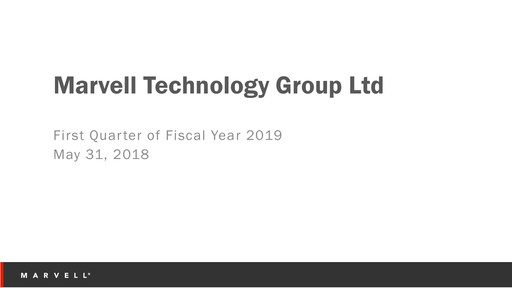 Thumbnail Marvell Technology Quarterly Report 2019-q1