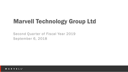 Thumbnail Marvell Technology Quarterly Report 2019-q2
