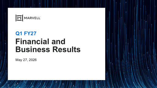 Thumbnail Marvell Technology Quarterly Report 2027-q1