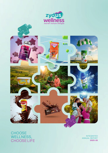 Thumbnail Zydus Wellness
 Annual Report 2025-2026