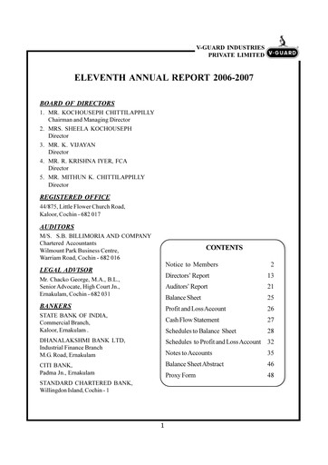 Thumbnail V-Guard Industries
 Annual Report 2006-2007
