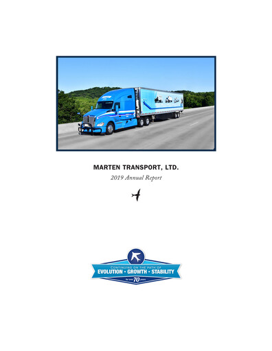 Thumbnail Marten Transport Annual Report 2019