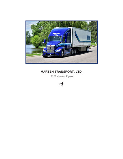 Thumbnail Marten Transport Annual Report 2025
