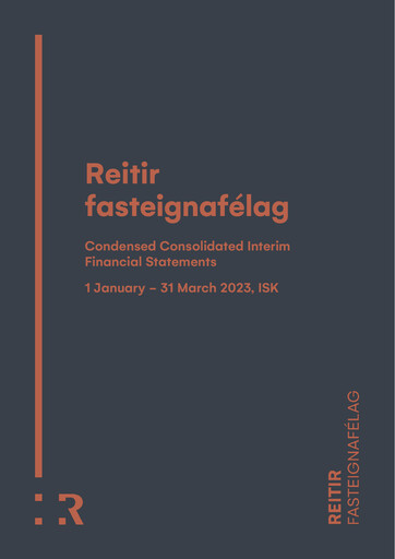 Vorschaubild Reitir fasteignafélag Quartalsbericht 2023-q1
