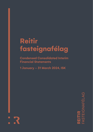 Vorschaubild Reitir fasteignafélag Quartalsbericht 2024-q1
