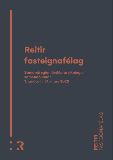 Vorschaubild Reitir fasteignafélag Quartalsbericht 2020-q1
