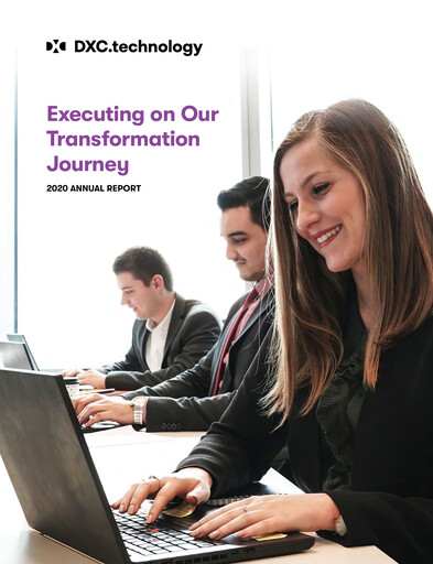 Thumbnail DXC Technology
 Annual Report 2019-2020