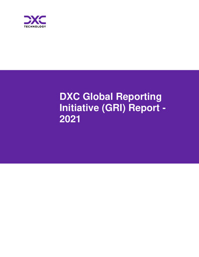 Thumbnail DXC Technology
 ESG Report 2020-2021