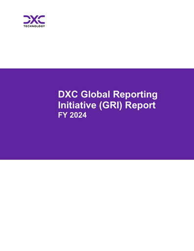 Thumbnail DXC Technology
 ESG Report 2023-2024