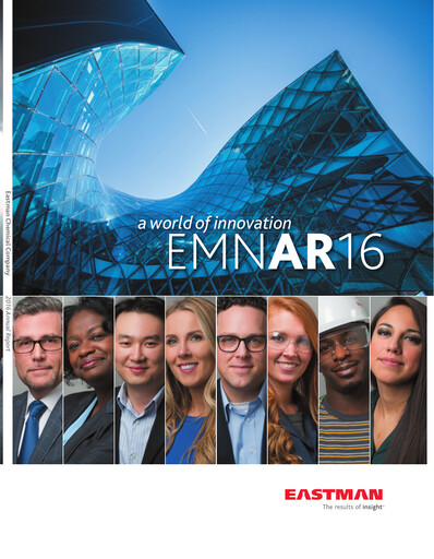 Miniature Eastman Chemical
 Rapport annuel 2016
