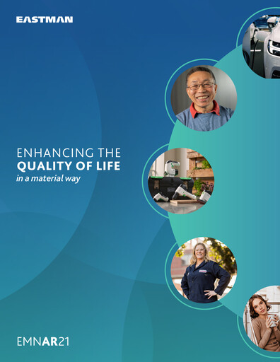 Miniature Eastman Chemical
 Rapport annuel 2021