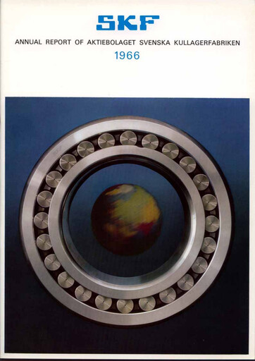 Miniature SKF India Rapport annuel 1966