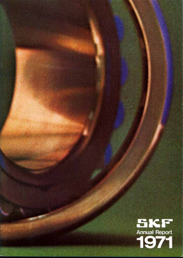 Miniature SKF India Rapport annuel 1971