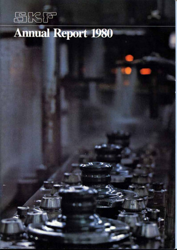 Miniature SKF India Rapport annuel 1980
