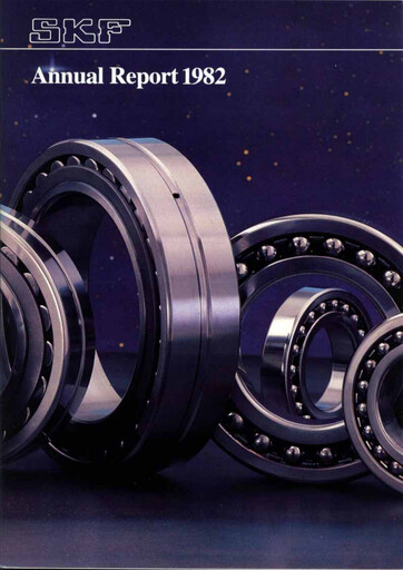 Miniature SKF India Rapport annuel 1982