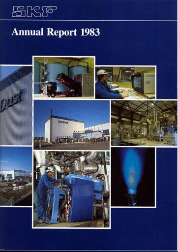 Miniature SKF India Rapport annuel 1983