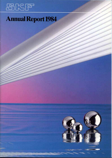 Miniature SKF India Rapport annuel 1984
