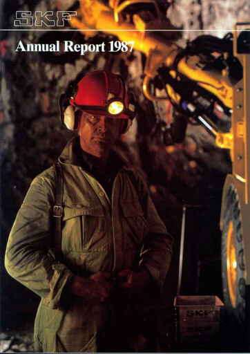 Miniature SKF India Rapport annuel 1987