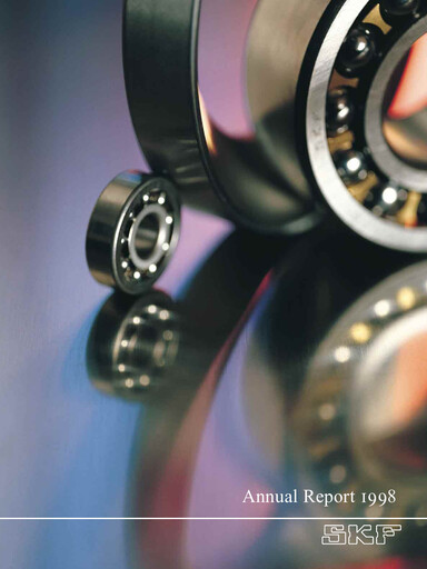 Miniature SKF India Rapport annuel 1998