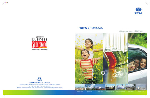 Thumbnail Tata Chemicals
 Annual Report 2007-2008