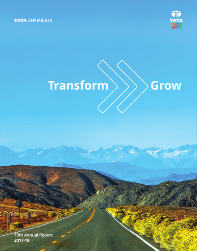 Thumbnail Tata Chemicals
 Annual Report 2017-2018