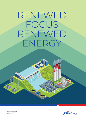 Thumbnail JSW Energy
 Annual Report 2017-2018