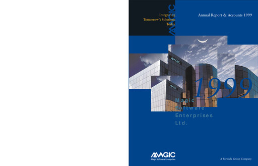 Thumbnail Magic Software Annual Report 1999