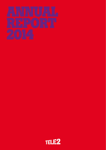 Thumbnail Tele2 Annual Report 2014