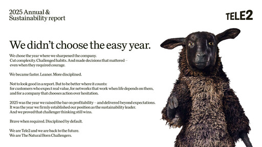 Thumbnail Tele2 Annual Report 2025