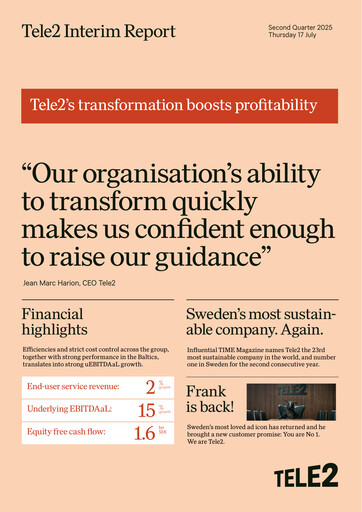 Thumbnail Tele2 Quarterly Report 2025-q2