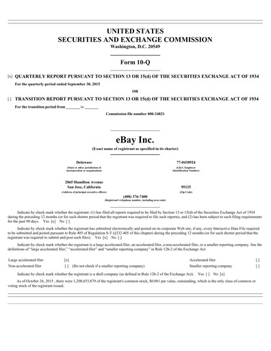 Thumbnail eBay Quarterly Report 2015-q3