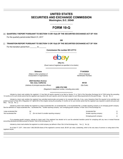 Thumbnail eBay Quarterly Report 2017-q1