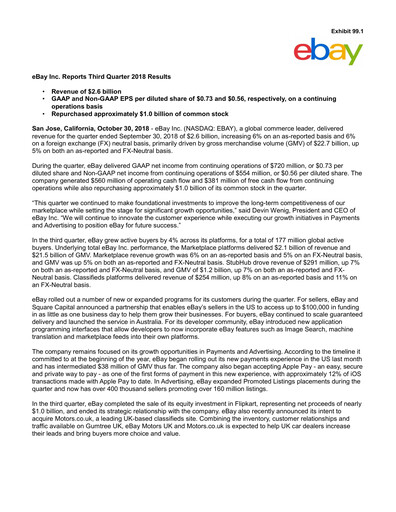 Thumbnail eBay Quarterly Report 2018-q3