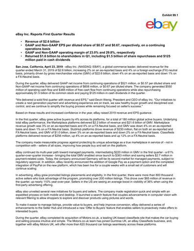 Thumbnail eBay Quarterly Report 2019-q1