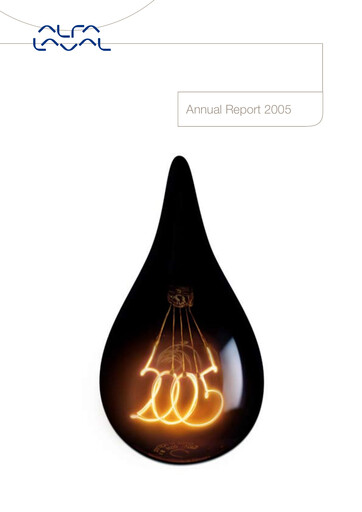 Thumbnail Alfa Laval
 Annual Report 2005