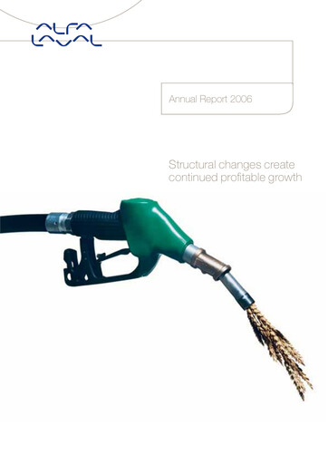 Thumbnail Alfa Laval
 Annual Report 2006