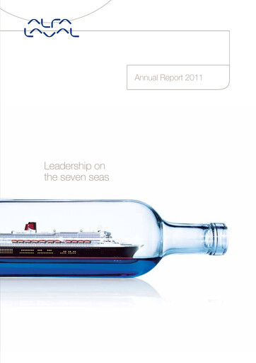 Thumbnail Alfa Laval
 Annual Report 2011