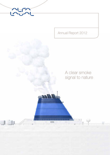Thumbnail Alfa Laval
 Annual Report 2012