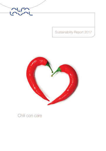 Thumbnail Alfa Laval
 Sustainability Report 2017