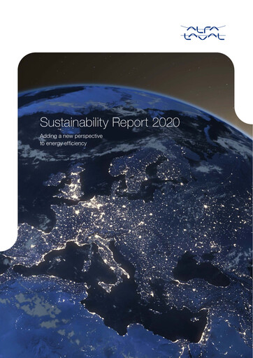 Thumbnail Alfa Laval
 Sustainability Report 2020