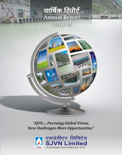 Miniature SJVN
 Rapport annuel 2013-2014