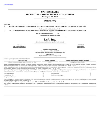 Thumbnail Lyft Quarterly Report 2024-q2