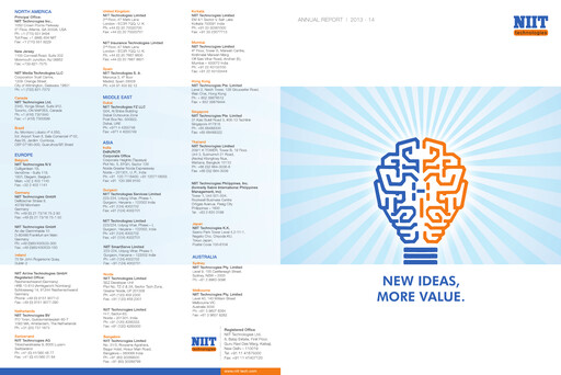 Thumbnail Coforge
 Annual Report 2013-2014