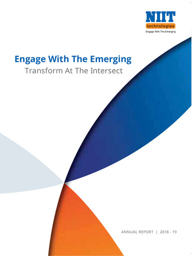 Thumbnail Coforge
 Annual Report 2018-2019