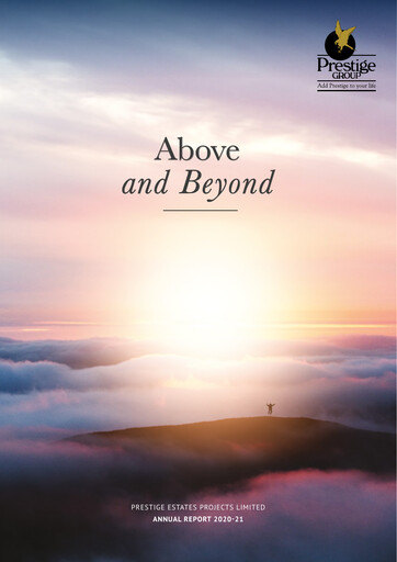 Thumbnail Prestige Group
 Annual Report 2020-2021