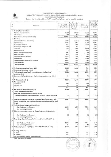 Thumbnail Prestige Group
 Quarterly Report 2019-q1